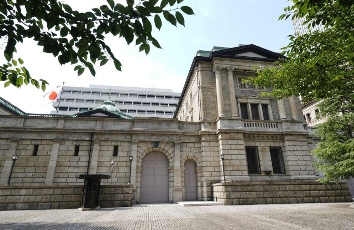 △日本央行总部（资料图）