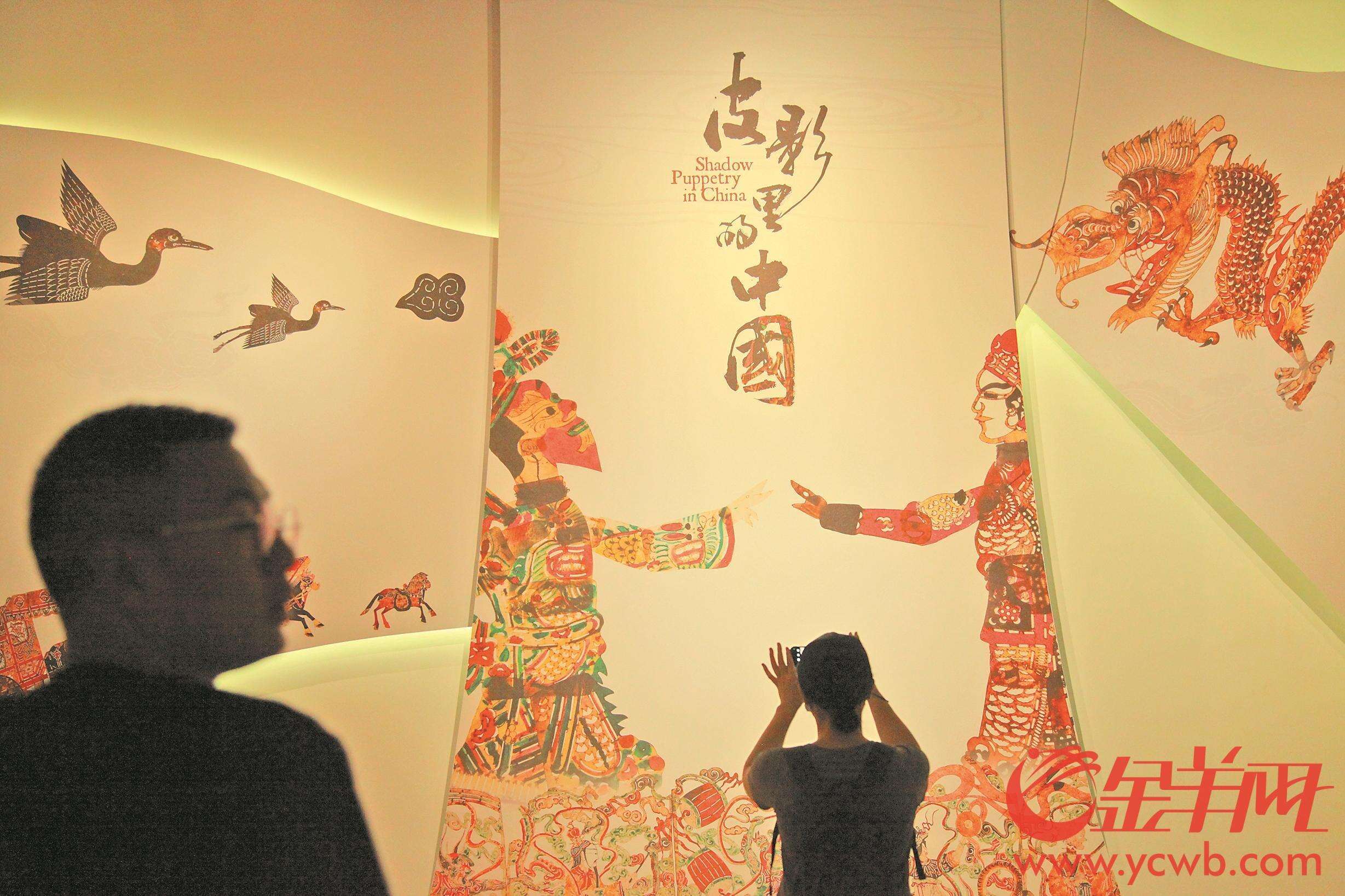 展览现场 羊城晚报实习生 吴梓钰 摄